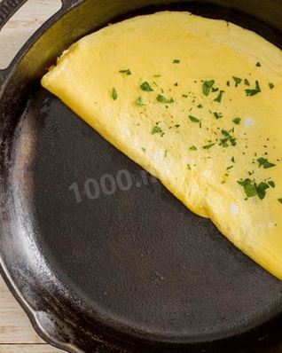 Омлет без молока