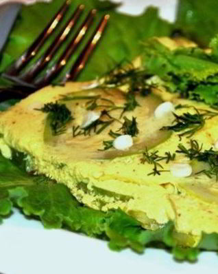 Омлет из кабачков на сковороде