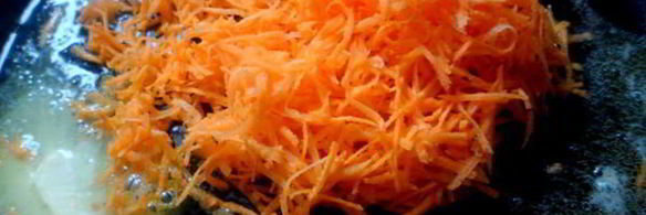омлет морковный