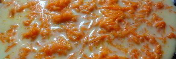 омлет морковный