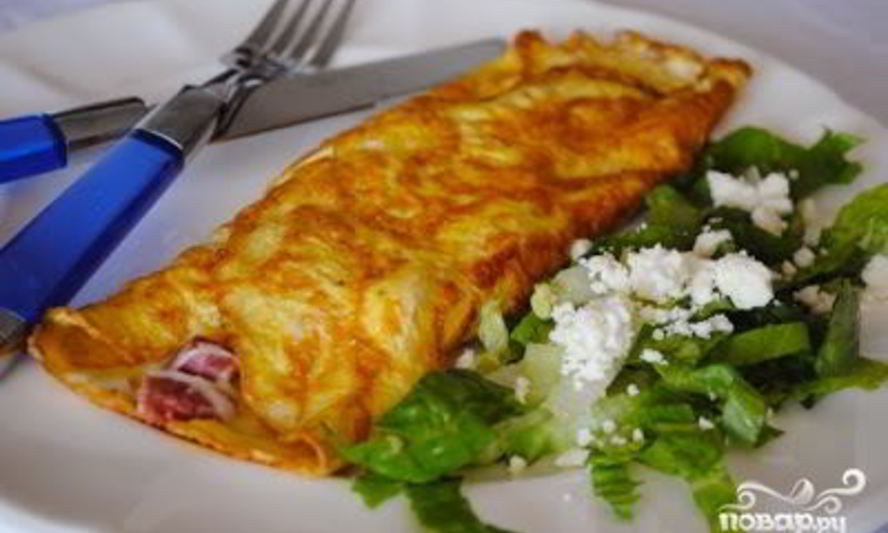 Рецепт омлета по-лотарингски