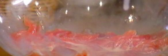 омлет с форелью и укропом