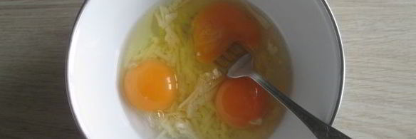 омлет с грибами и сыром