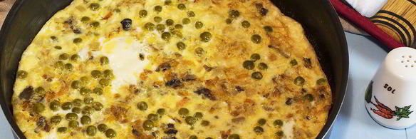 омлет с грибами в духовке