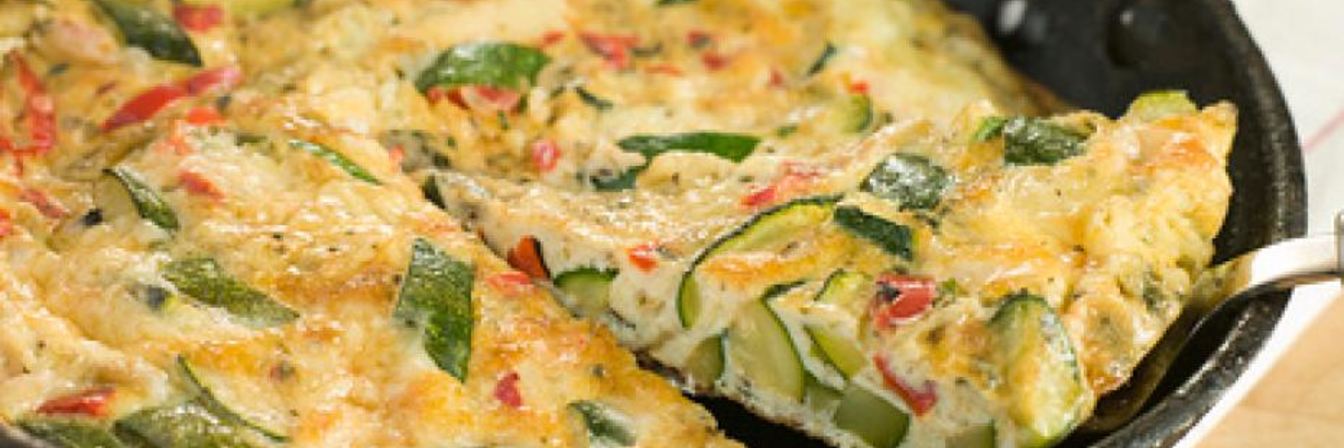 Омлет с кабачками