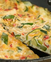 Омлет с кабачками