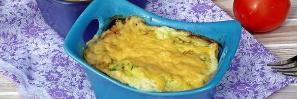 омлет с кабачком в духовке