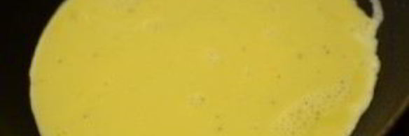 омлет с козьим сыром