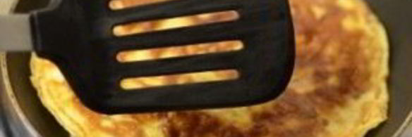 омлет с козьим сыром