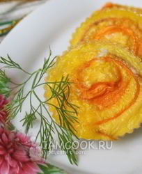 Омлет с морковью в духовке