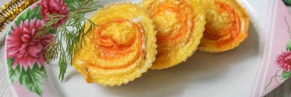 омлет с морковью в духовке