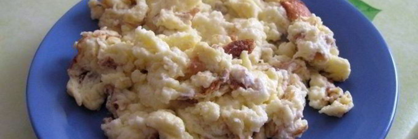 Омлет с мукой