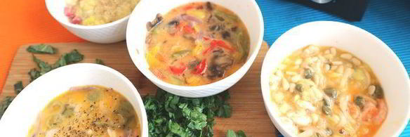 омлет с овощами времена года