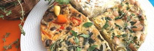 омлет с овощами времена года