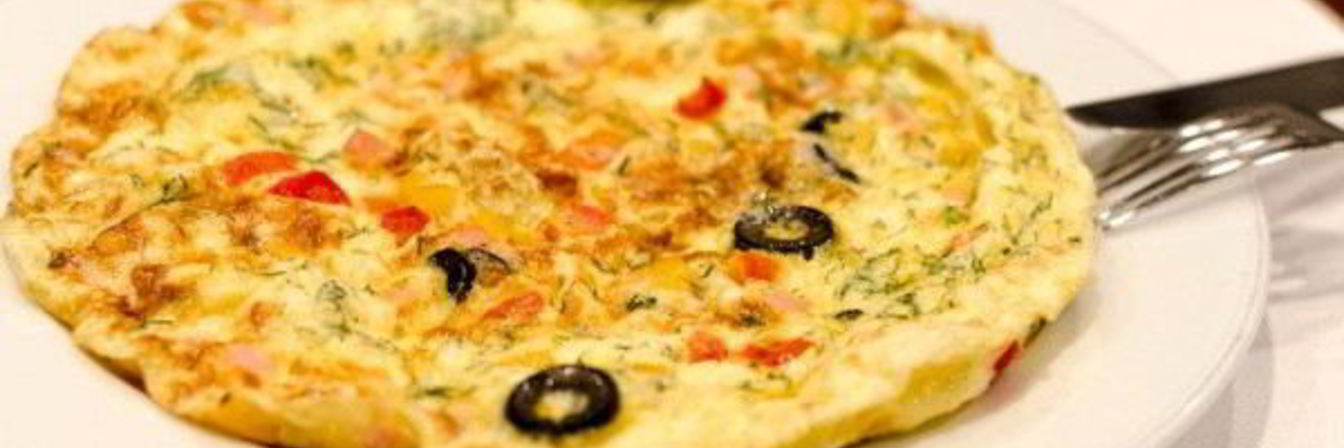 Омлет с овощами