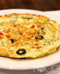 Омлет с овощами