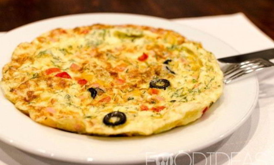 Рецепт омлета с овощами