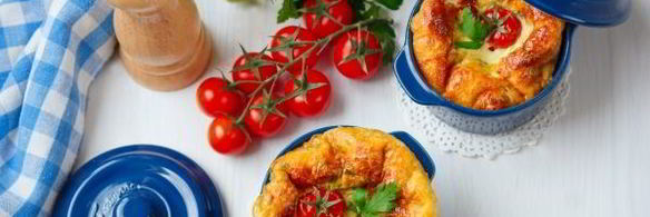 омлет с помидорами и сыром в духовке