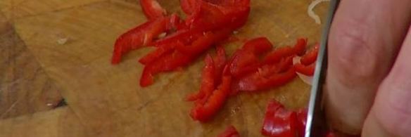 омлет с помидорами и цветной капустой