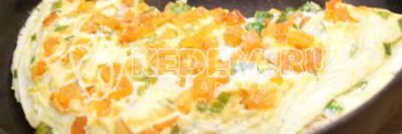 омлет с помидорами неаполитанский