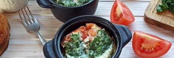 омлет с помидорами в духовке