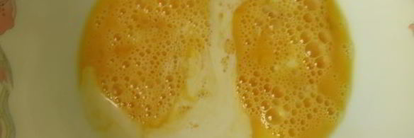 омлет с вафельными коржами в микроволновке