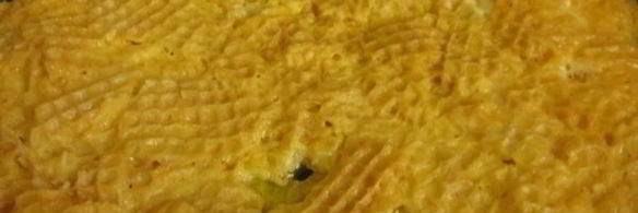 омлет с вафельными коржами в микроволновке