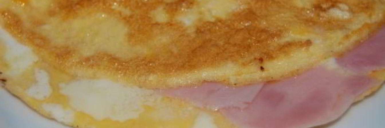 Омлет с ветчиной и сыром