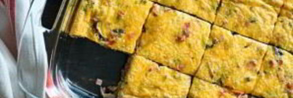 омлет с ветчиной в духовке