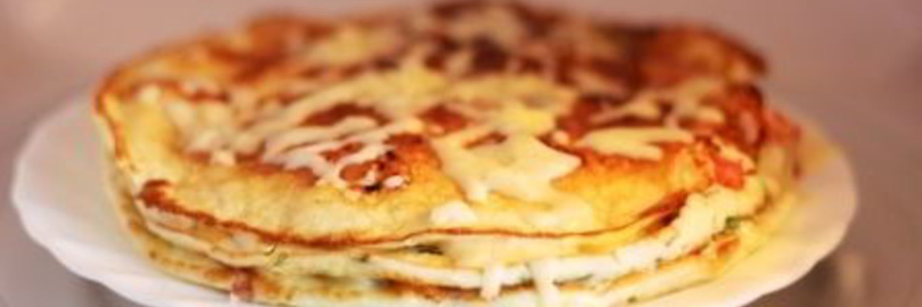 Омлет слоеный