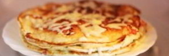 омлет слоеный