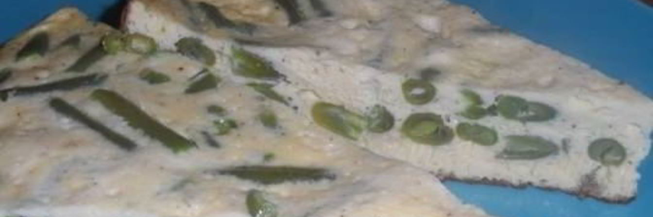 Омлет со стручковой фасолью