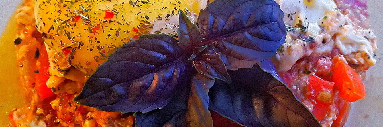 Омлет со свежими овощами