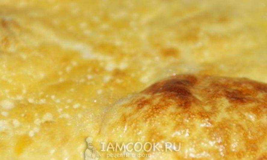 Рецепт омлета в духовке с молоком