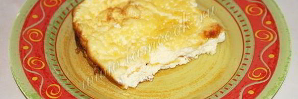 омлет в духовке с молоком