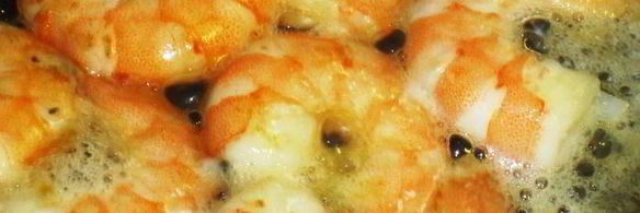 омлетики с креветками и грибами