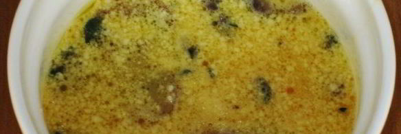 омлетики с креветками и грибами