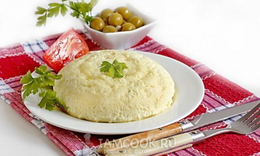 Рецепт пышного омлета