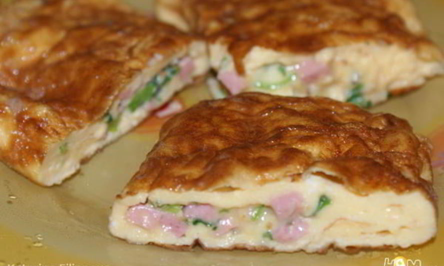 Рецепт рулетиков из омлета