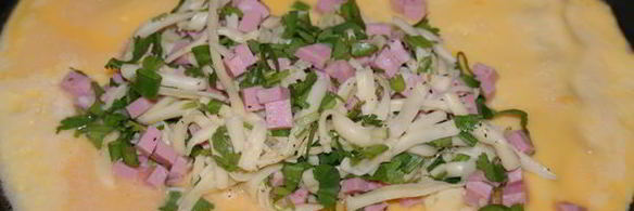 рулетики из омлета