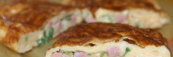 рулетики из омлета