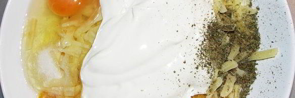 сырный омлет со стручковой фасолью