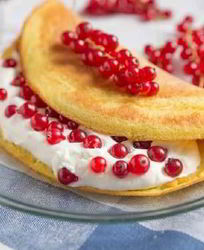 Утренний сладкий омлет