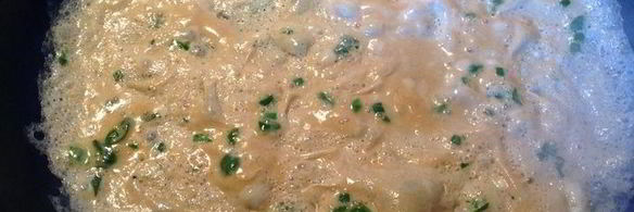 японский омлет с курицей