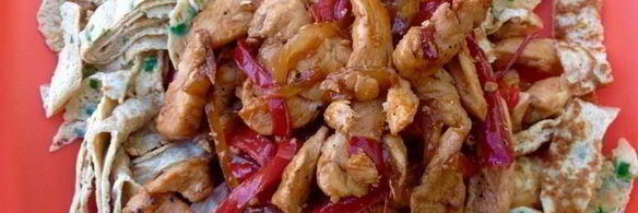 японский омлет с курицей