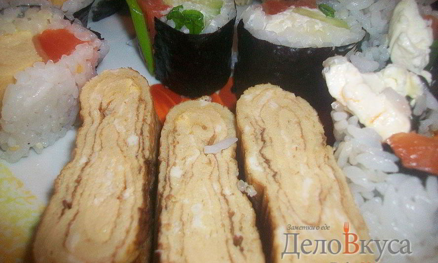 Рецепт японского омлета тамаго