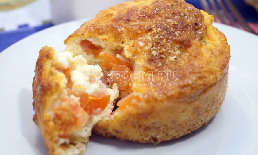 Рецепт запеченного омлета