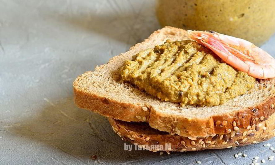 Рецепт диетического паштета из морепродуктов