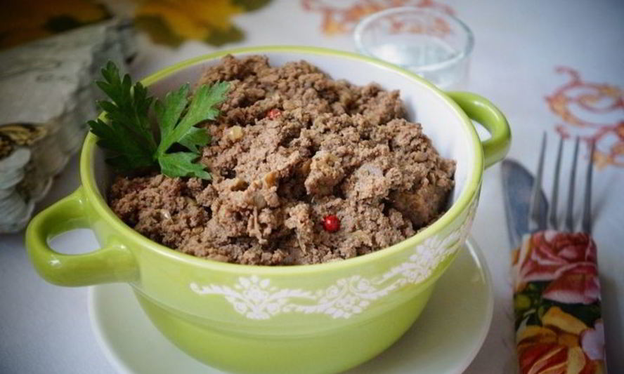 Рецепт домашнего паштета