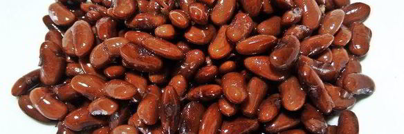 фасолевый паштет на томатных крекерах